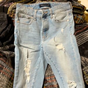 Light Blue Ripped Jeans